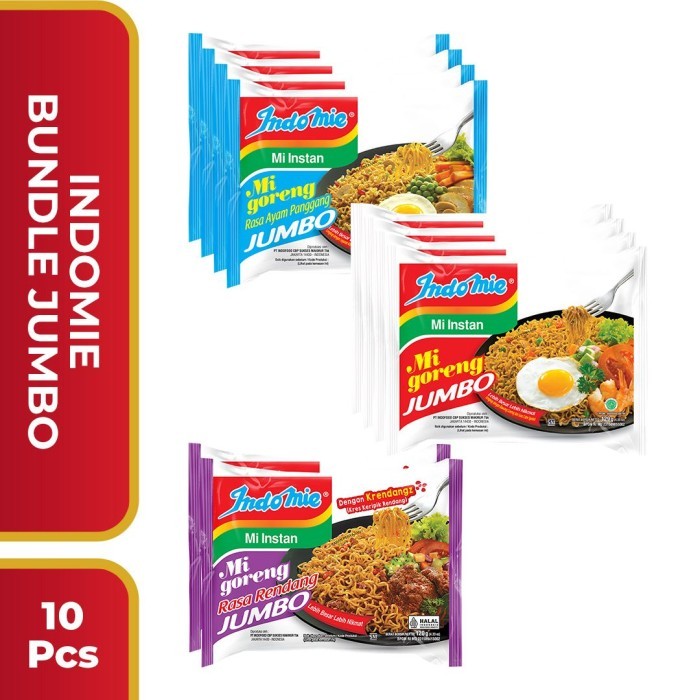 

Indomie Bundle Jumbo isi 10 Pcs