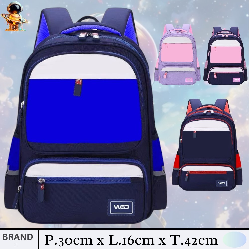 SMARTGIRL TAS RANSEL ANAK SEKOLAH SD COWOK CEWEK IMPORT 00710
