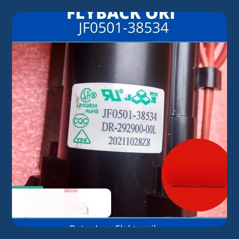 Flyback TV Polytron JF0501 38534 untuk TV Polytron 29 in