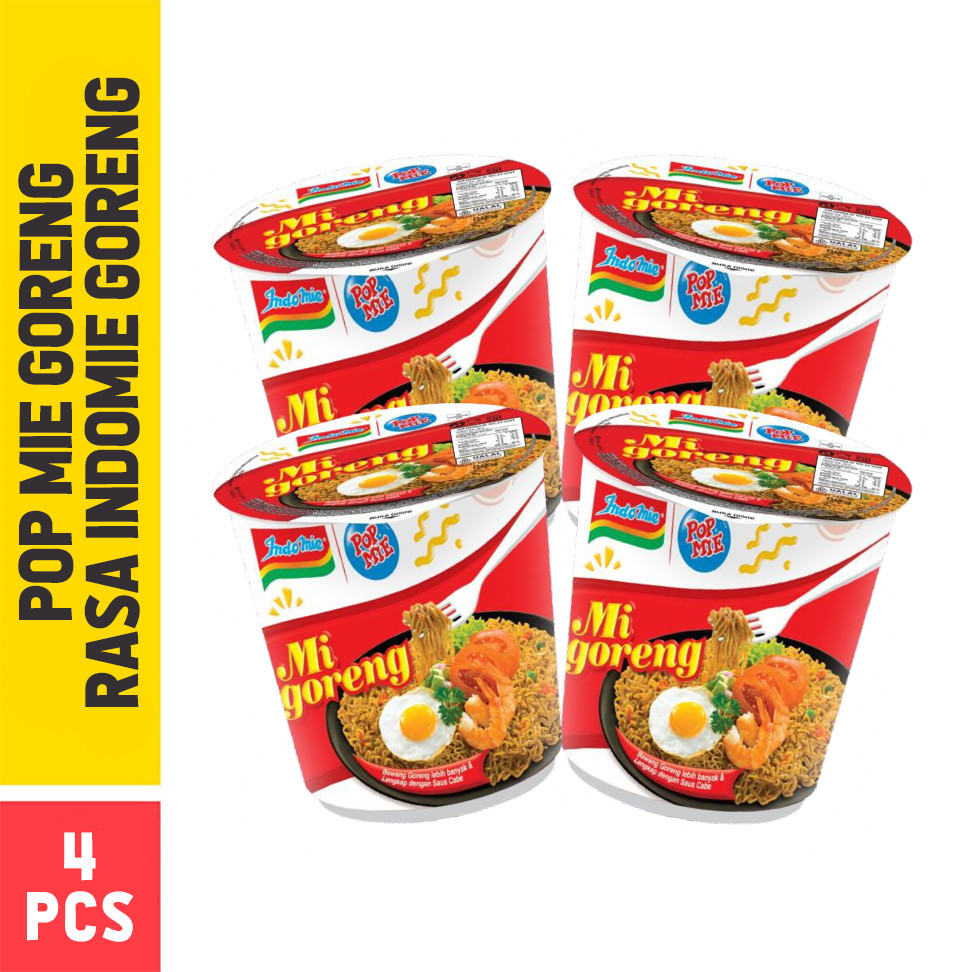

4 PCS - Popmie Goreng Rasa Indomie Goreng 80 Gr