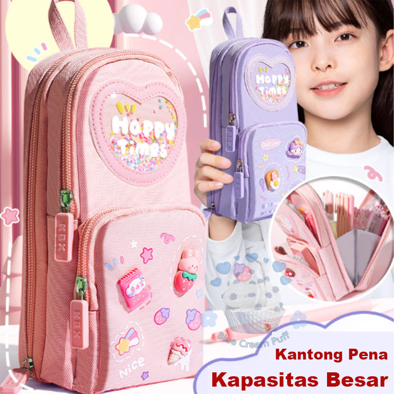 

COD Tempat Pensil 3D Anak Lucu Sekolah Karakter Serbaguna Kapasitas Besar Aesthetic 6 Sekat Kotak Pensil Anak Sekolah 6 Ruang / Kapasitas Besar Pencil Case / 3D Anak Perempuan Lucu Besar
