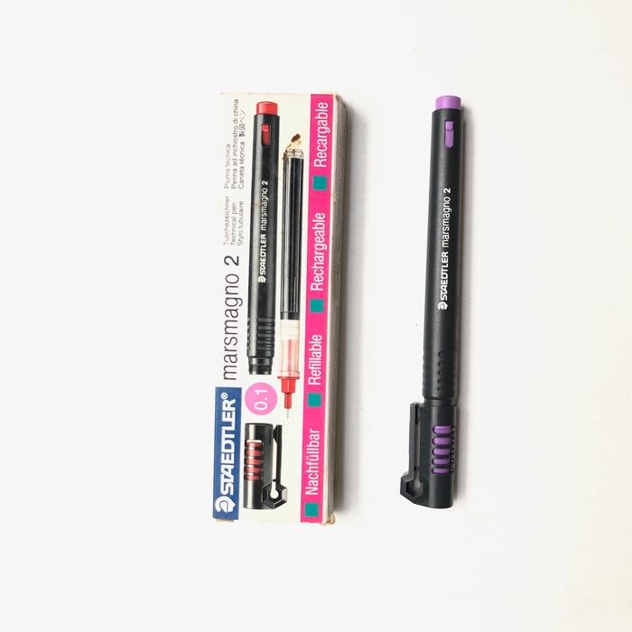 

【M-MT】FLASH SALE!!! STAEDTLER MARSMAGNO 2 PENA RAPIDO 0,1 - 0,7 (tinta dintabung kering) - 0,1