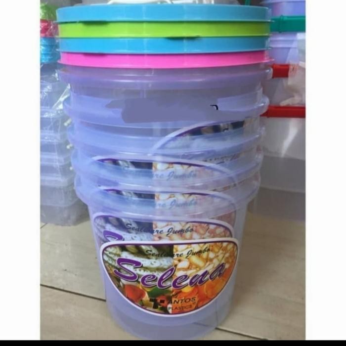Toples Kerupuk Plastik Selena 10 Liter Merk Tantos 7006