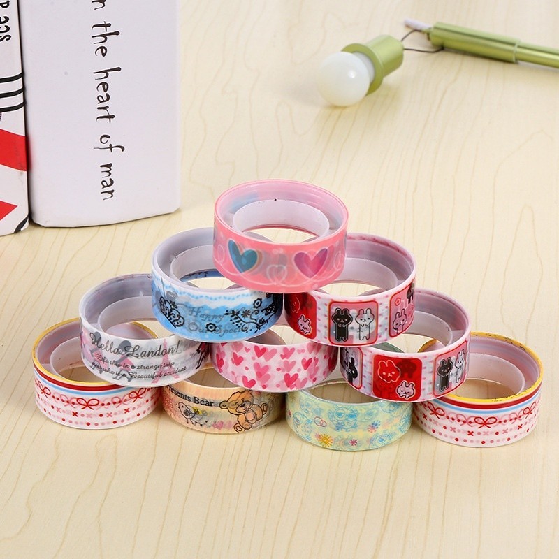 

SOLASI GAMBAR ISI SATUAN / SELOTIP MOTIF / WASHI TAPE DEKORASI / ISOLASI MOTIF LUCU IMUT