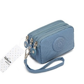 Dompet Koin wanita / dompet ktp atau kartu / dompet koin 3 Ruang Polos import 00159