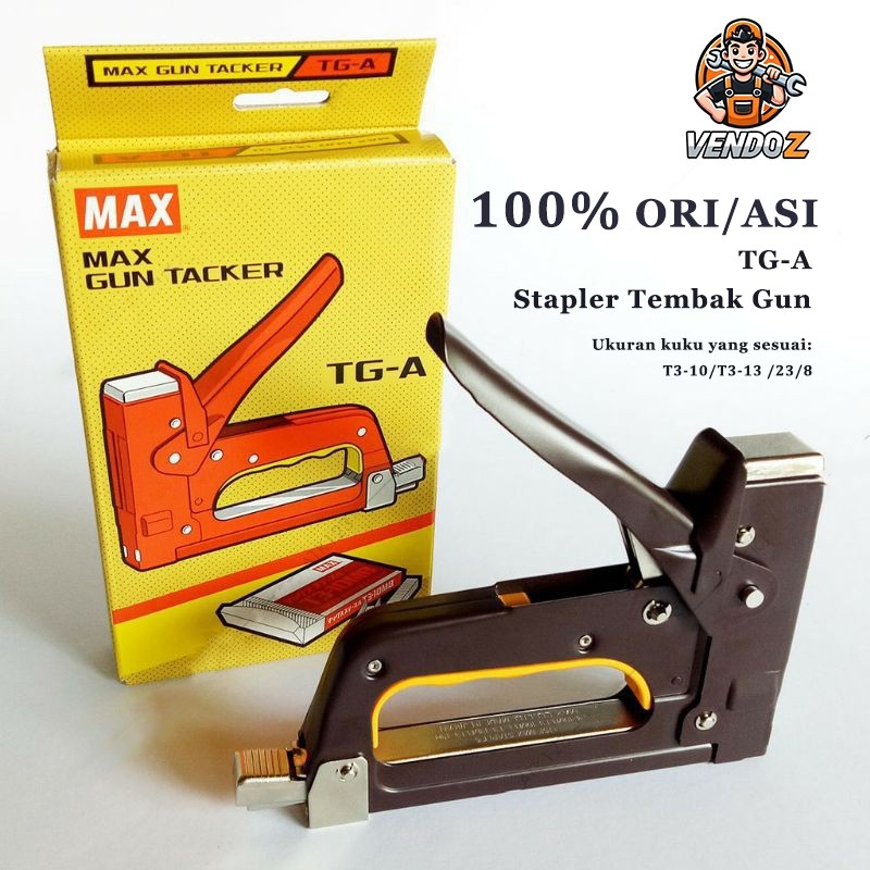 

MAX Stapler Tembak Gun Tacker TG-A Max Original Guntacker alat Stapler tembak