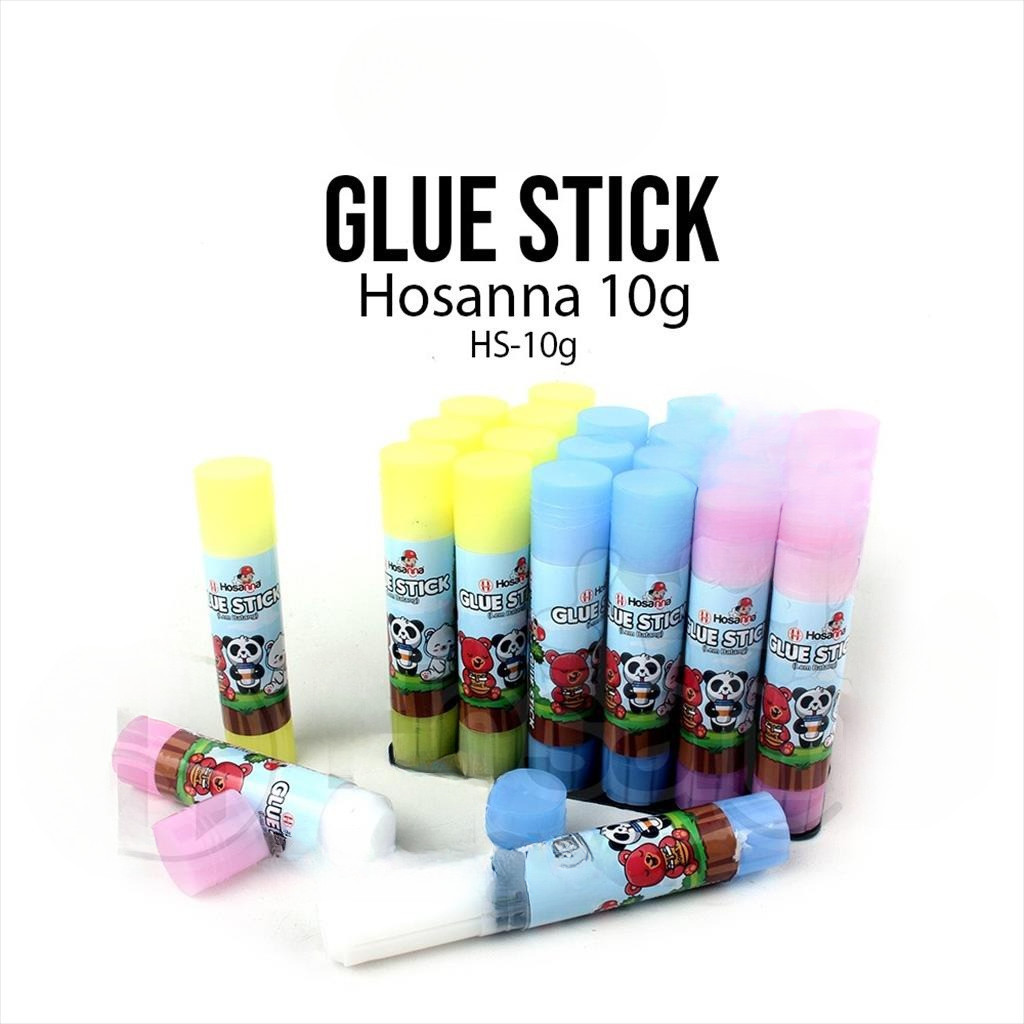 

KKL Glue Stick 10 Gr Hosanna / Lem Kertas Batang Anti Tumpah