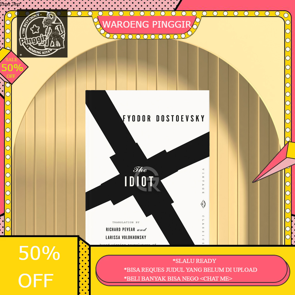 Book The Idiot by Fyodor Dostoevsky