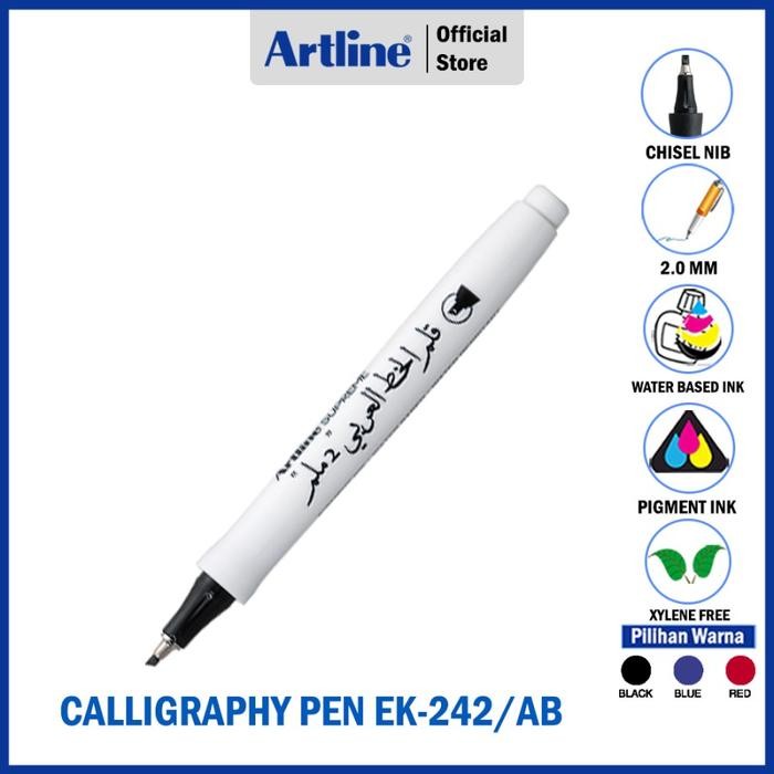 

Promo PUPEN ARTINE SUPREME CAIGRAPHY PEN 2.0MM EPF-242AB - Bue