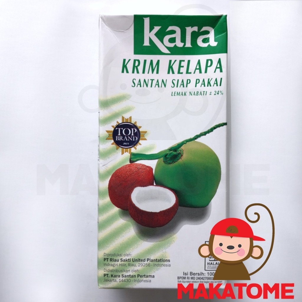 

SUN Kara Santan Kelapa 1000ml 1liter coconut cream milk 1000 ml santen 1 L liter