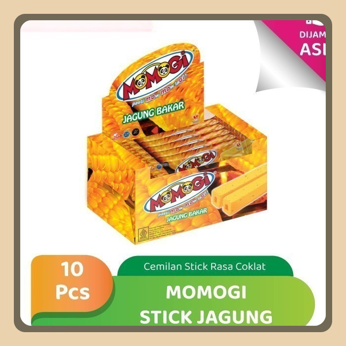 

Momogi Stick Jagung Bakar 12 Gr Snack Makanan Ringan (10 Pcs)