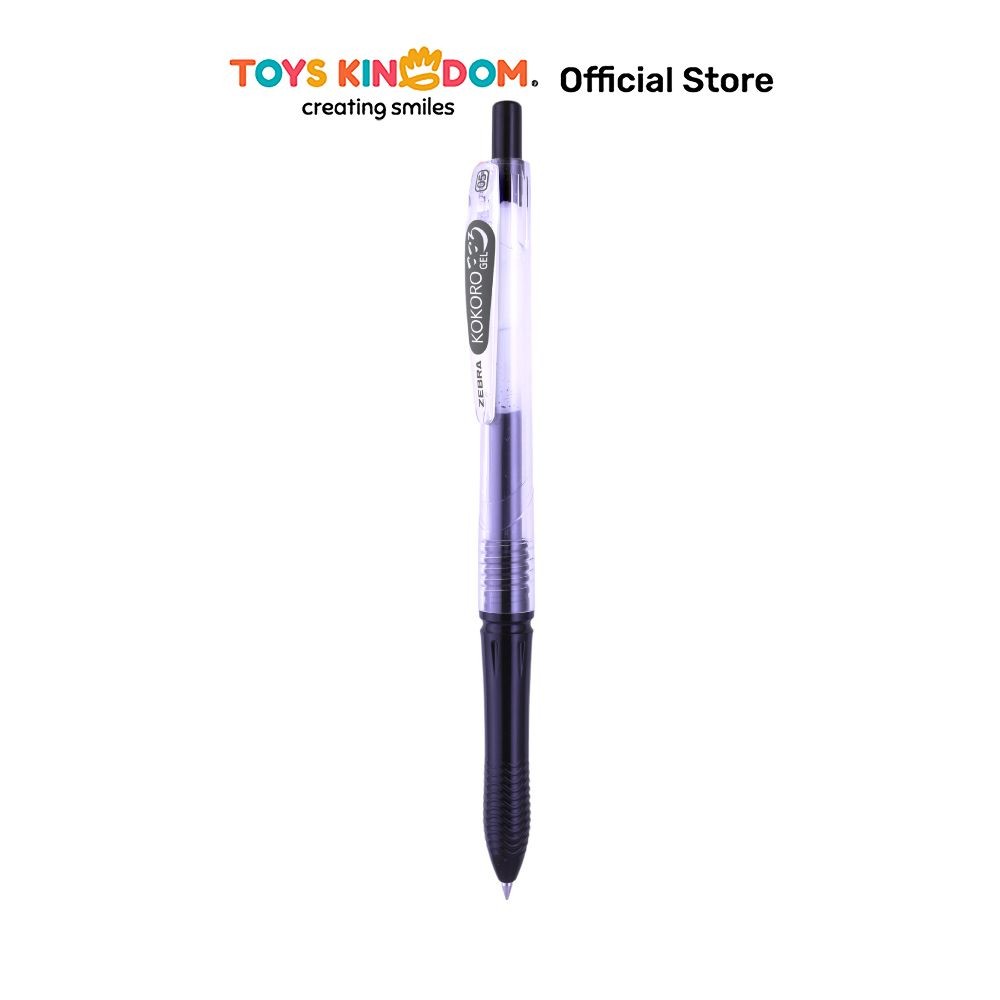 

Toys Kingdom Zebra Kokoro 0.5 mm Pulpen Gel Hitam Retractable Pena Ballpoint Pen Bolpoin Alat Tulis