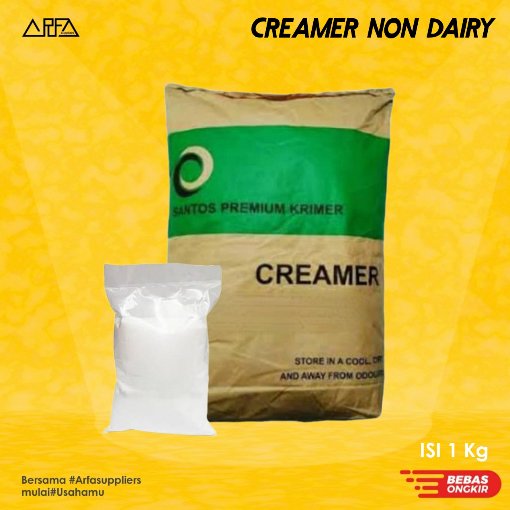 

NEW Creamer Non Dairy bubuk - Krimer Nabati Santos 1 kg PREMIUM