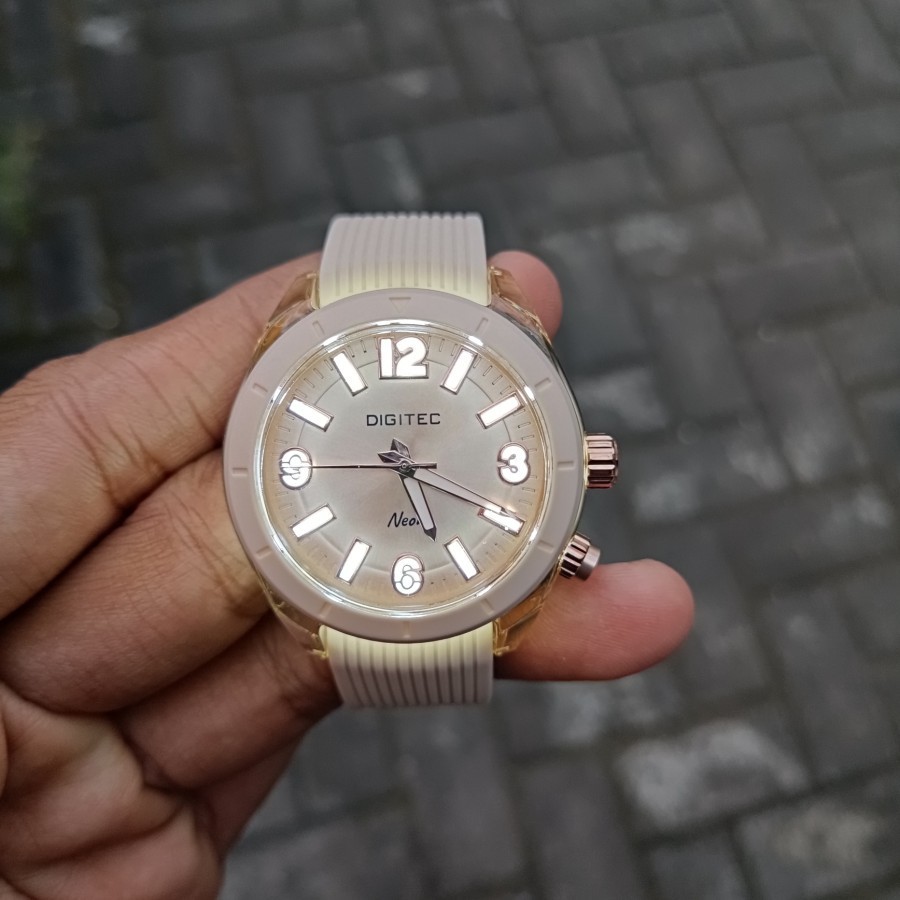 Original 100% Digitec BDN-9100T BDN 9100T Jam Tangan Wanita Analog Lampu Neon 9100 BDN9100T Garansi 