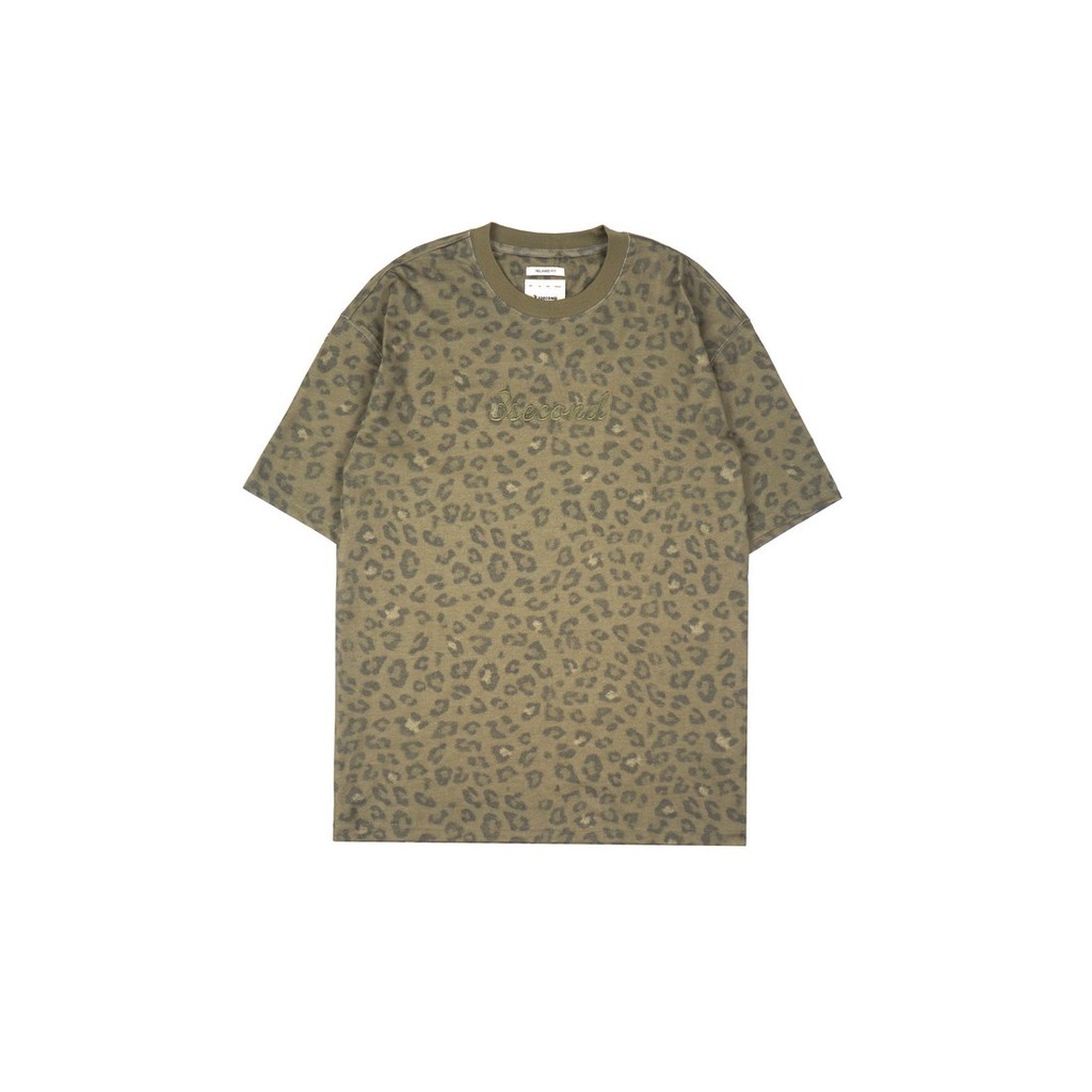 3Second Men's T-Shirt Leopard Pattern H230923