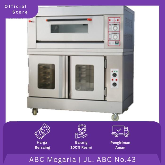 Getra Gas Panggang Combi Oven + Proofer RFL12SS+FJ10 / RFL-12SS+FJ-10