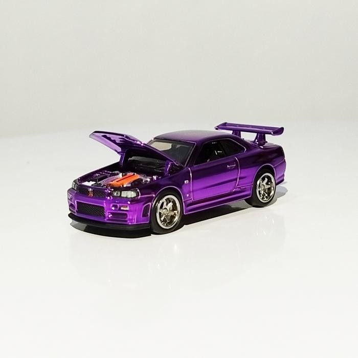Hotwheels RLC Nissan Skyline R34 Purple Ungu