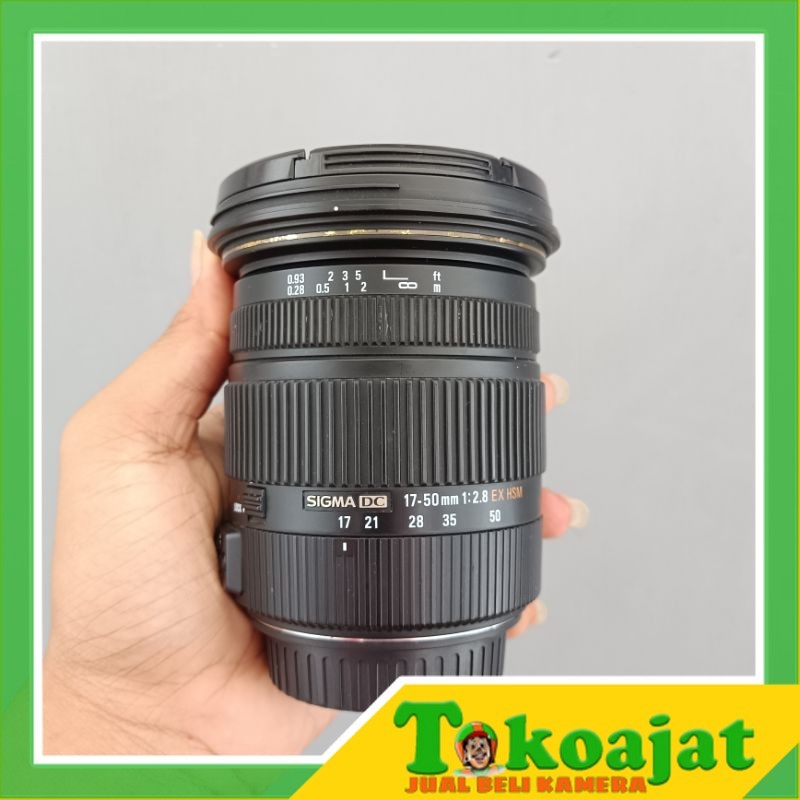 LENSA SIGMA 17-50MM F2.8 HSM FOR CANON