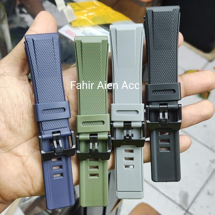 STRAP TALI JAM TANGAN CASIO GSHOCK G-SHOCK GA2000 TALIJAM GA 2000 - Abu-abu