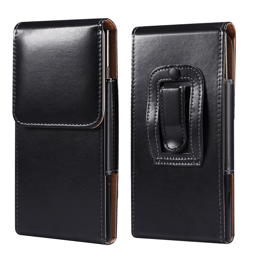 Leather Waist Holster Bag For Samsung Galaxy S25 Ultra/S24 Ultra/S23Ultra/S22Ultra/S21Ultra Belt Cli