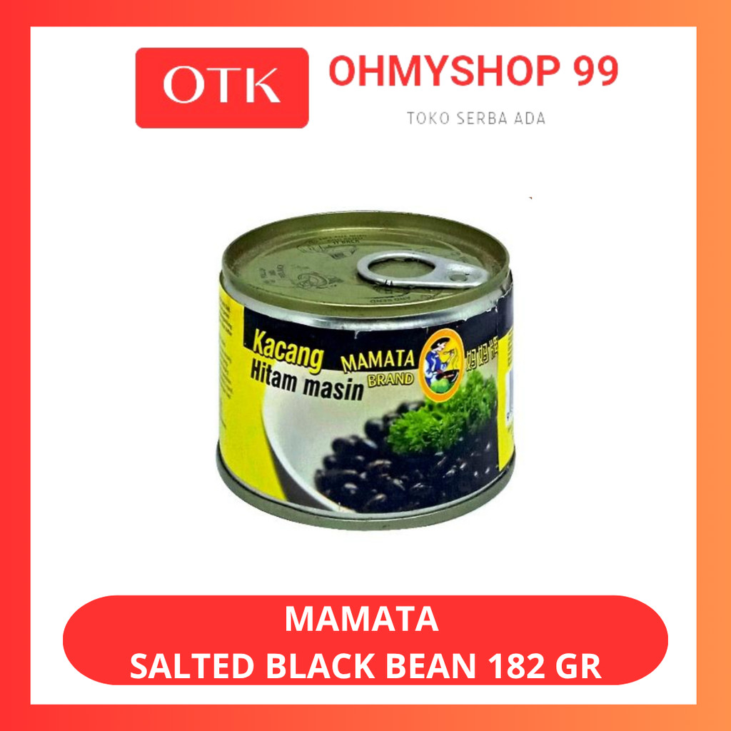 

Mamata Salted Black Bean Kaleng 182gr