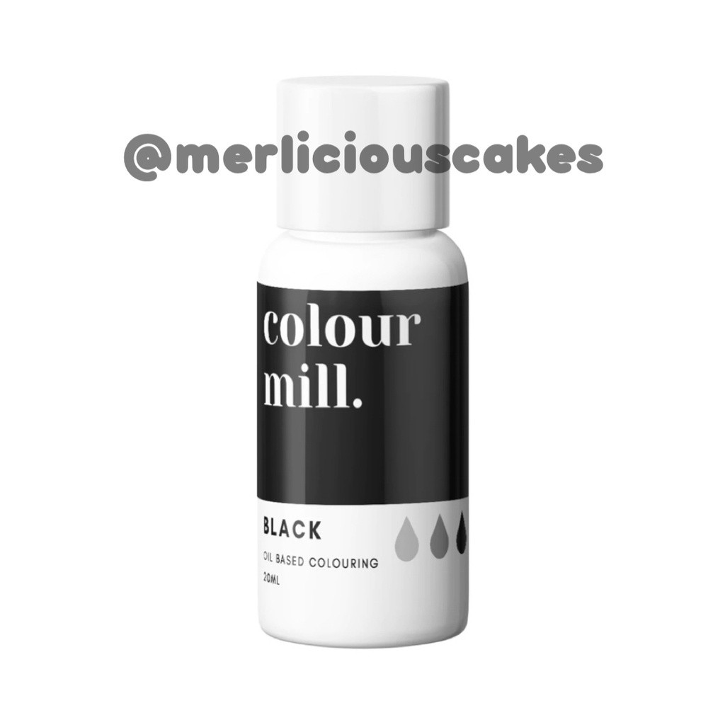 

Colour Mill Black 20 ml Oil Based Colouring