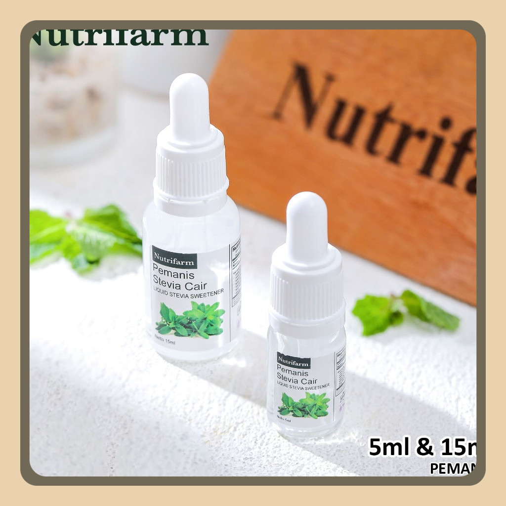 

Nutrifarm Stevia Cair 5 ml / Stevia Cair 15 ml
