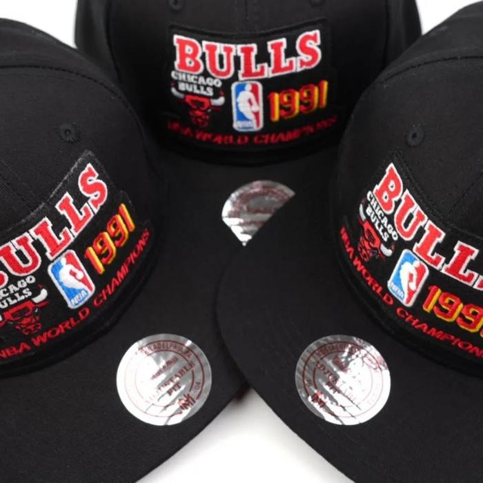 topi snapback Chicago Bulls /Chicago Bulls original import / hat - Hijau