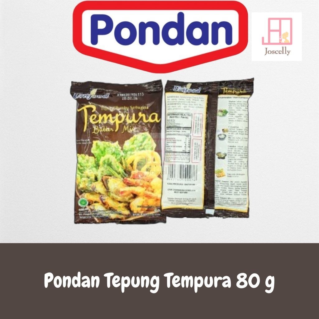 

JOSCELLY.ID PONDAN Unifood Tepung Bumbu Serbaguna Tempura