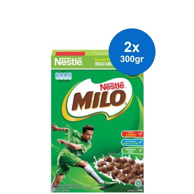 

Milo Cereal 300g x 2