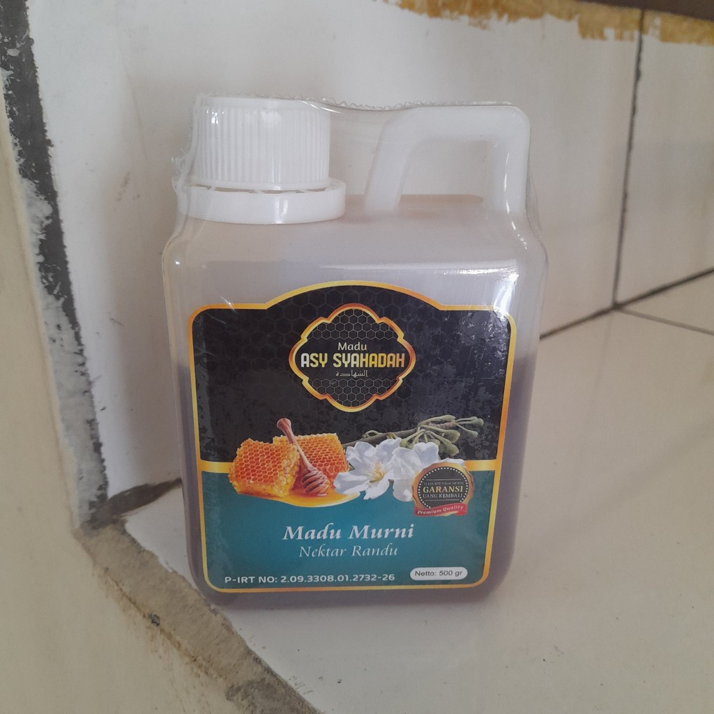 

Madu Asy Syahadah Full Nektar 100% Murni Multiflora Randu Rambutan Kaliandra
