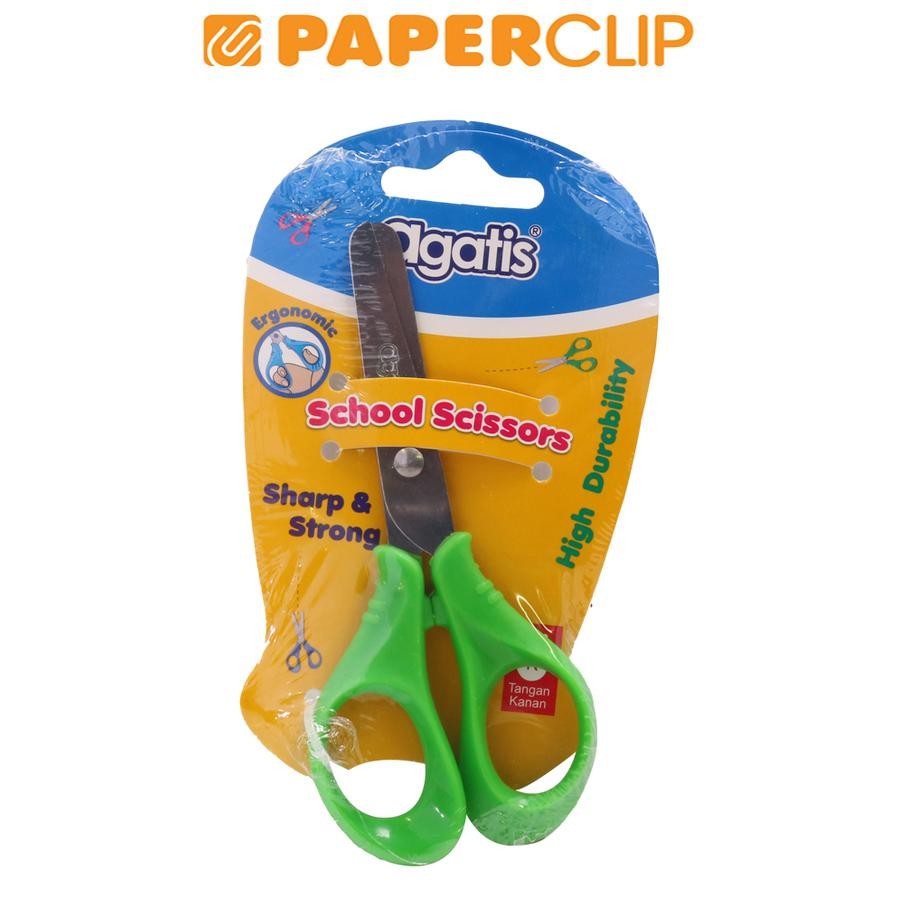 

GUNTING / SCISSORS AGATIS 13CM METAL LIGHT GREEN