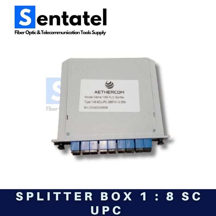 SPLITTER BOX 1X8 SC UPC / BOX SPLITTER