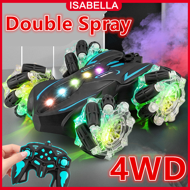 TOFA.ID  Double Spray 4WD Mainan Mobil Remote Control Stunt / Mainan Mobil Mobilan Remote Control Ca