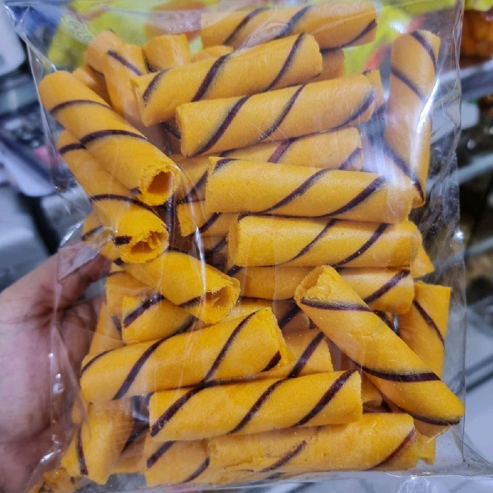 

SEMPRONG BELANG EGG ROLL 250GR VALEO MANIS COOKIES CEMILAN WAFER
