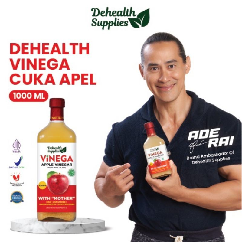 

Dehealth Supplies Vinega Apple Vinegar/ Cuka Apel Alami 1000ml ( Sudah termasuk bubble dan kardus )