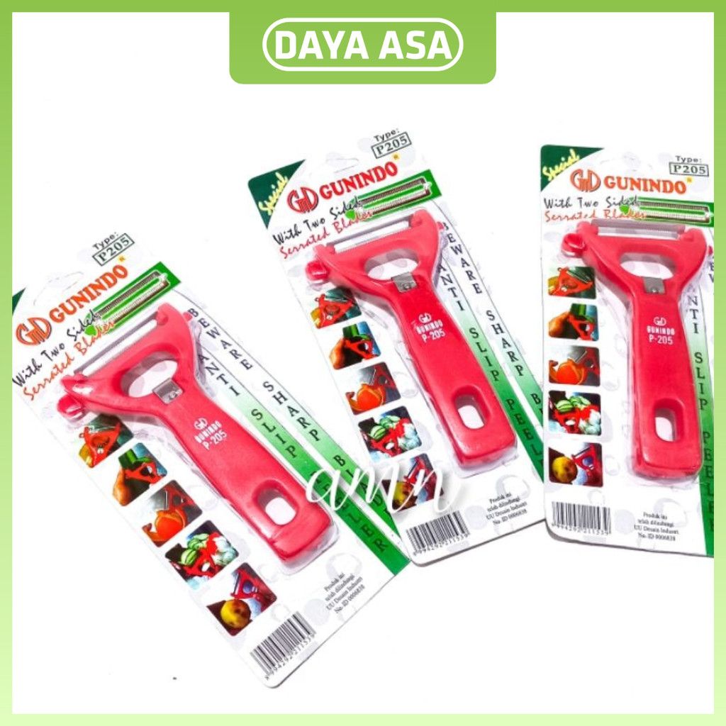 Kupas Buah GUNINDO P-205 Pisau Kupas Wortel Kentang Kitchen Ware Knife
