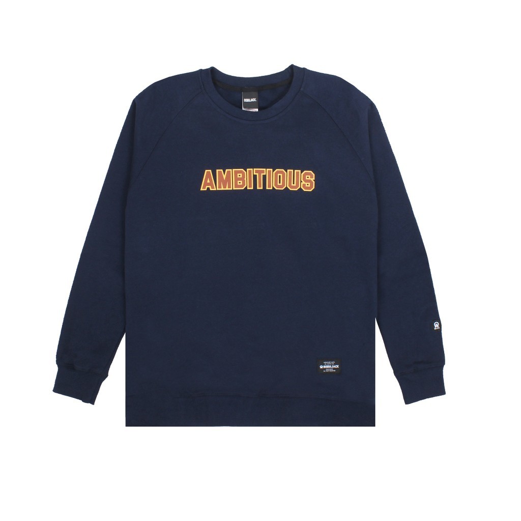 Dobujack Sweater Ambitious Bold Navy Crewneck