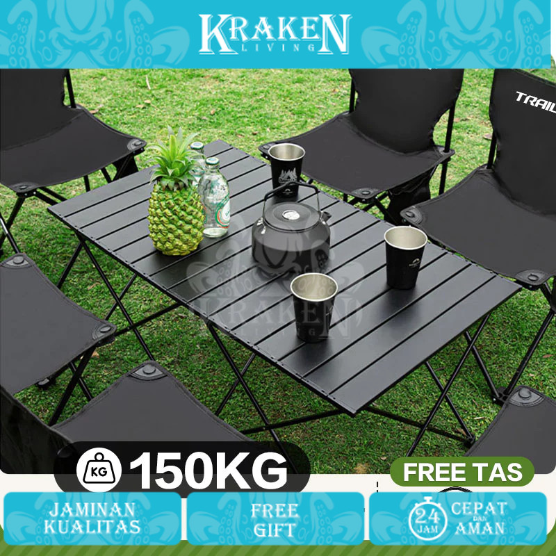 Meja Kursi Lipat Outdoor 1 Set Meja Lipat Outdoor Dan Kursi Lipat Portable