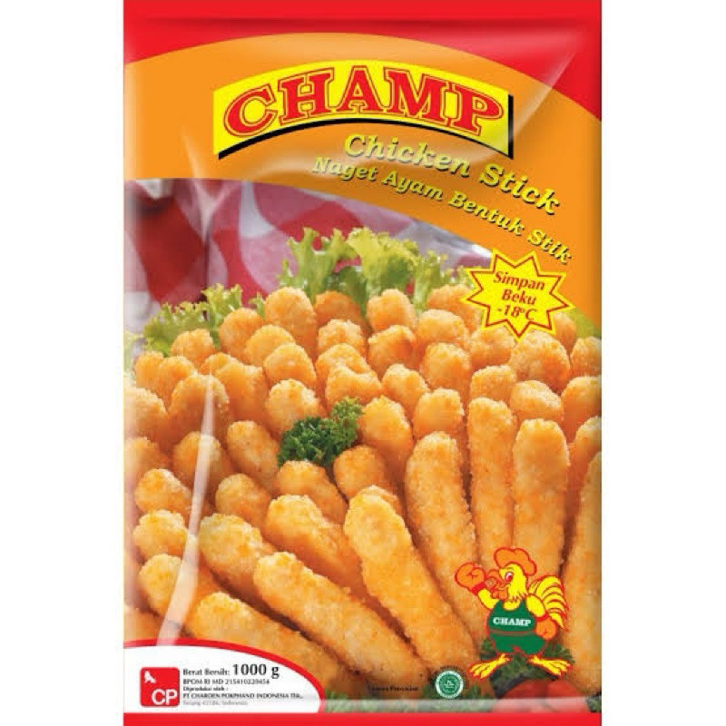 

Nagget Ayam Champ Chicken Nugget Stik 1 Kg