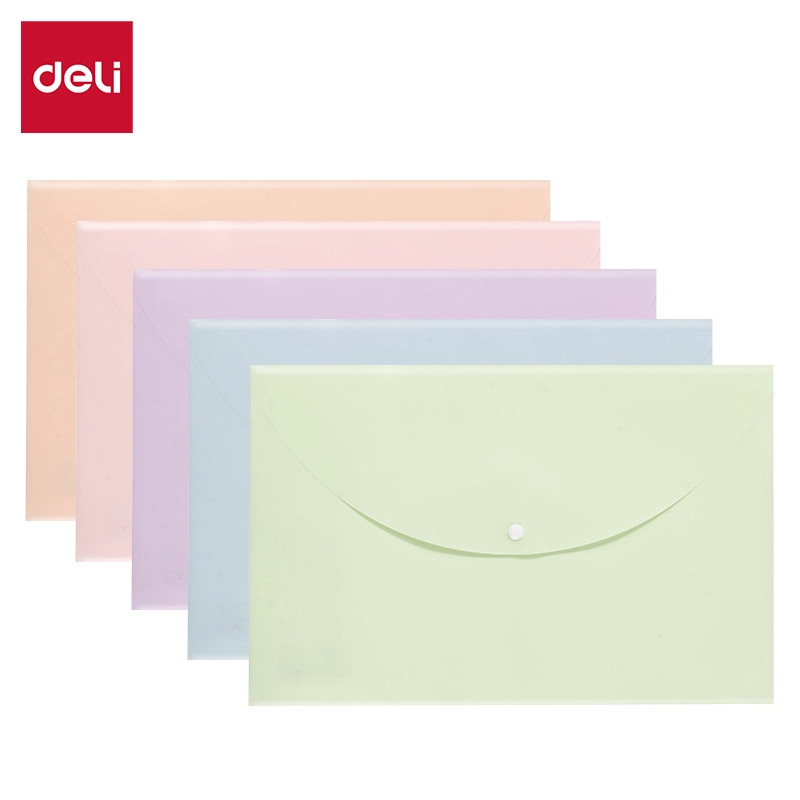 

Deli | Map Kancing (File Bag) Macaron | F4 | EF731