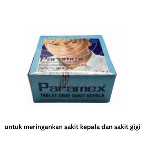 Paramex untuk Meringankan Sakit Kepala & Sakit Gigi 1 Box