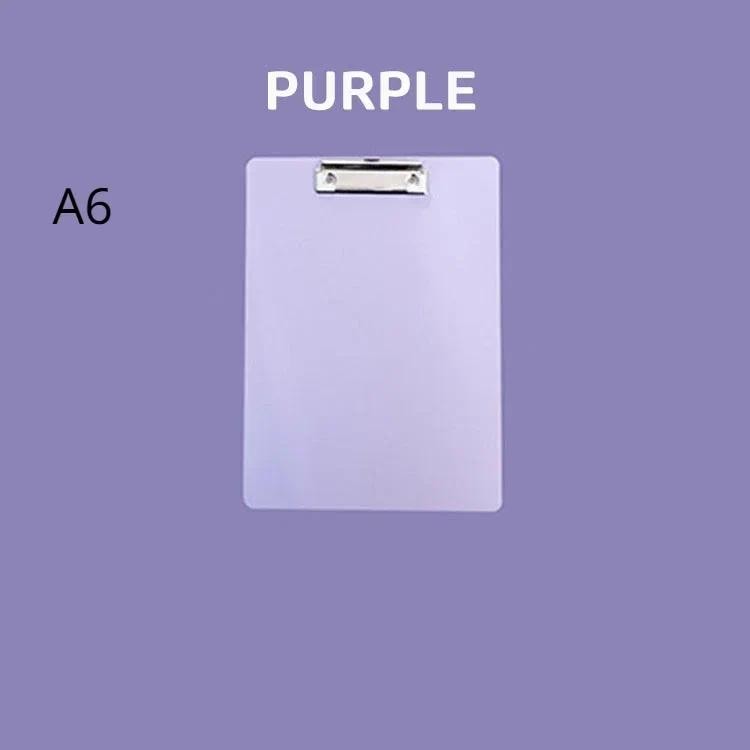 

A5 File Holder Clip Document Holder Clipboards Clip Writing Pad Test Paper Clipboard Office School Supply File Folder Stationery
