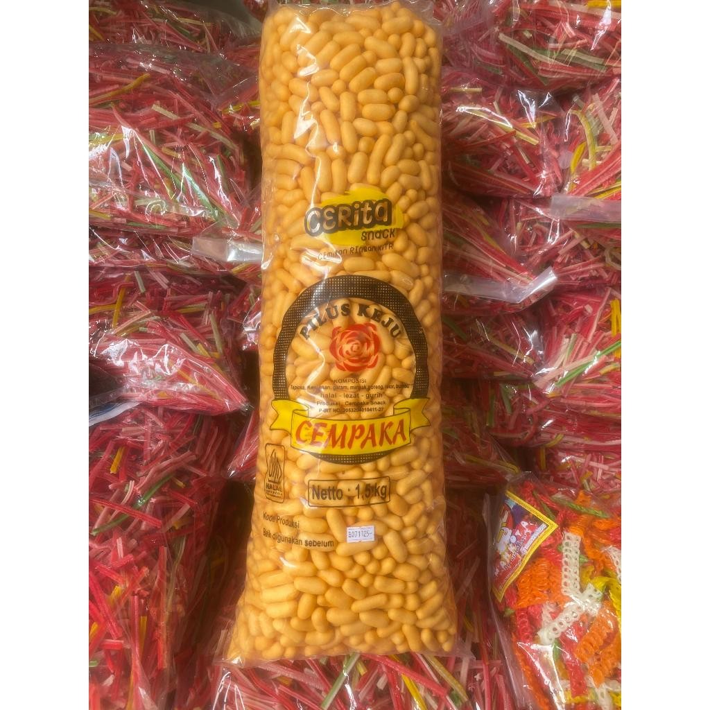 

Pilus ikan Bumbu Rujak pedas Manis 1kg Renyah gurih