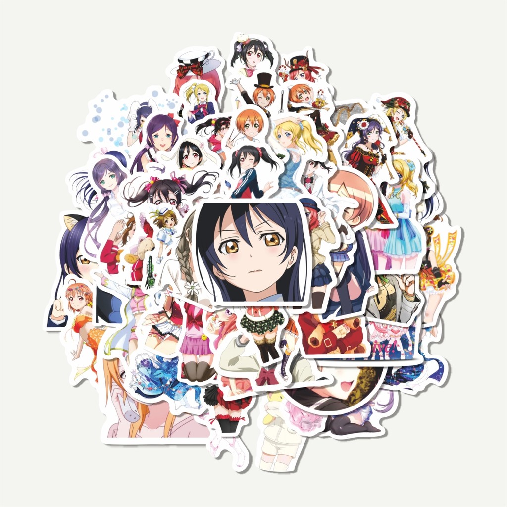 

Sticker Pack Sticker Anime Love Live! School Idol Project Sticker | Sticker TUMBLR | Stiker LAPTOP KOPER HELM