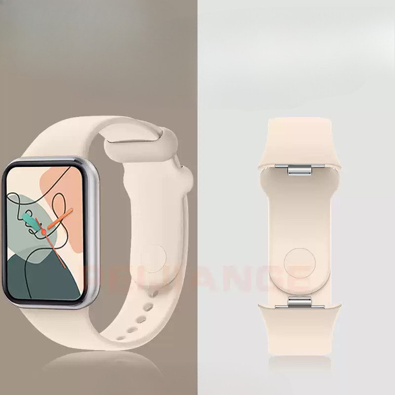 Soft Silicone Sport Band Strap for Xiaomi smart band 8 smart band 9 smart band 8 active smart band 8