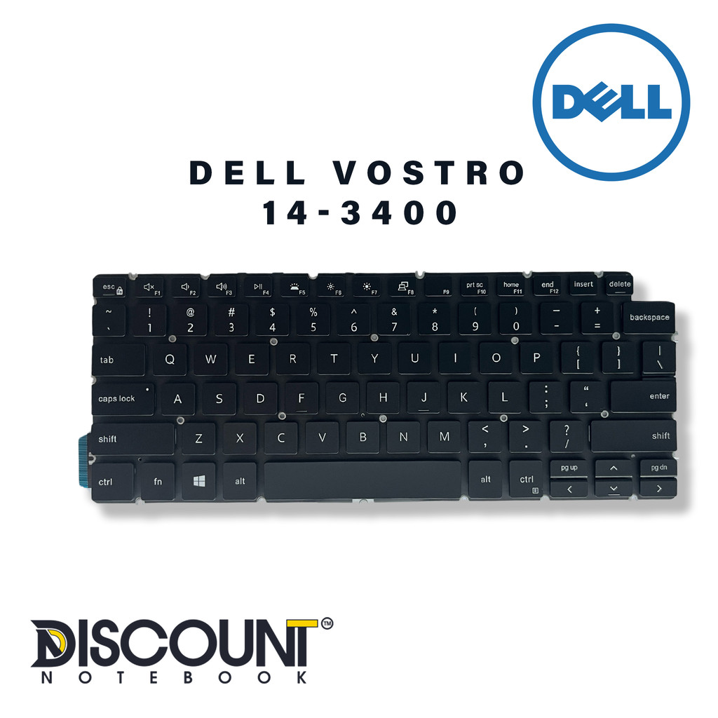 KEYBOARD DELL VOSTRO 14-3400 BACKLITE BLACK