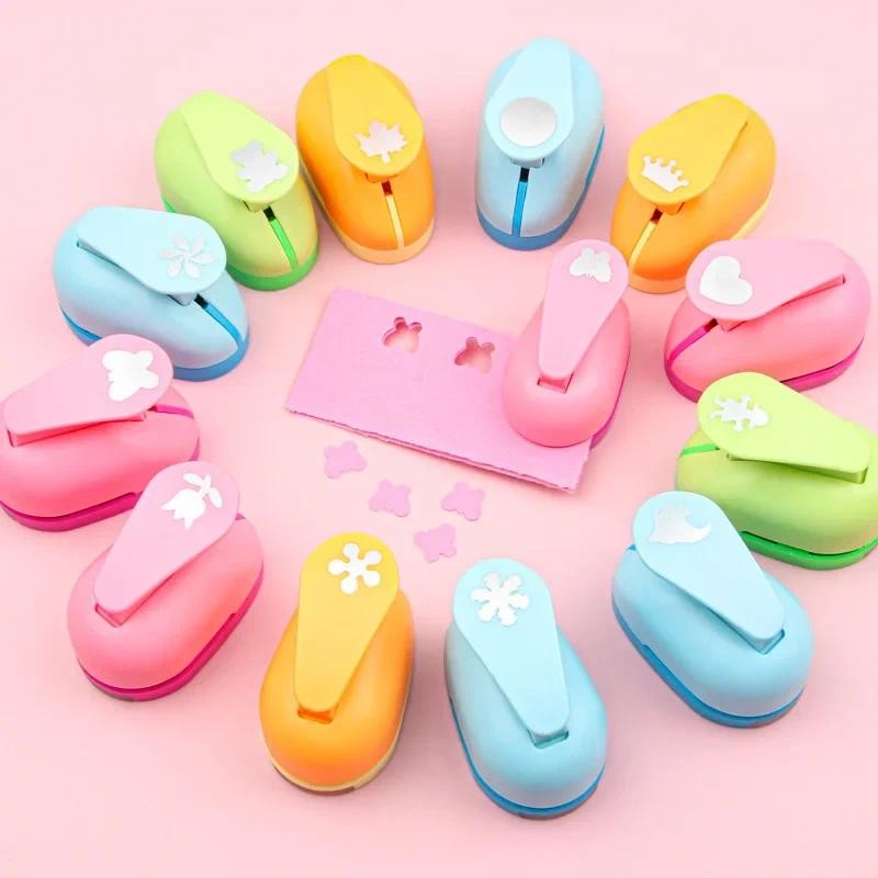 

Flower Furador 5*3*4.5cm Diy Paper Cut Eva Foam Maker Puncher Scrapbooking Labor Saving for Kid Hole Punch Embossing