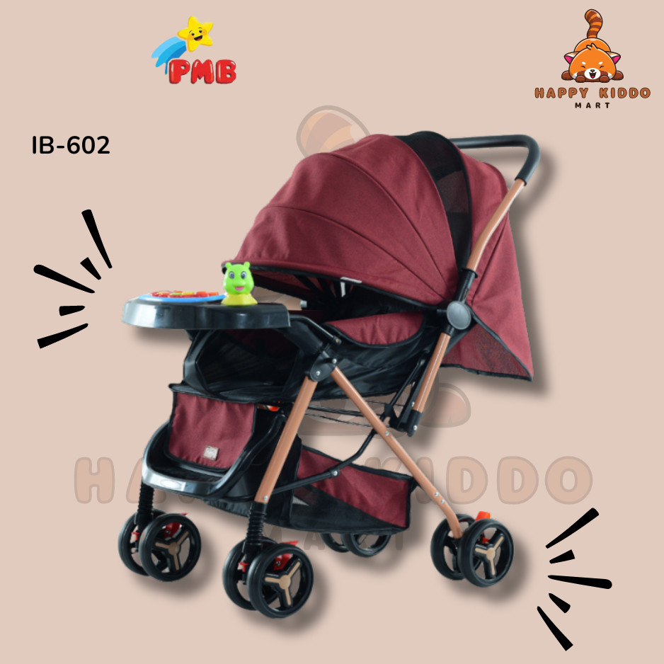 BABY STROLLER MULTIFUNGSI  KERETA SORONG BAYI BISA BOLAK BALIK  STROLLER BISA REBAHAN DUDUK DAN SAND
