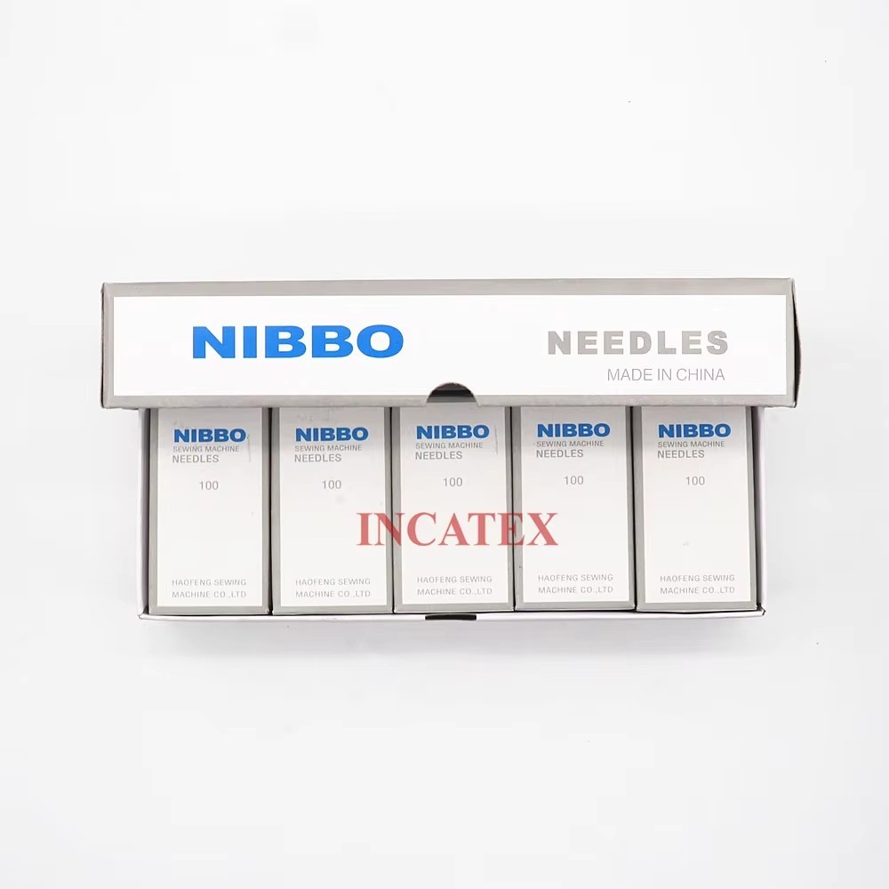 500 Pcs Genuine NIBBO Sewing Needle DPX5 65/9 70/10 75/11 80/12 90/14 100/16 110/18 For Industrial S